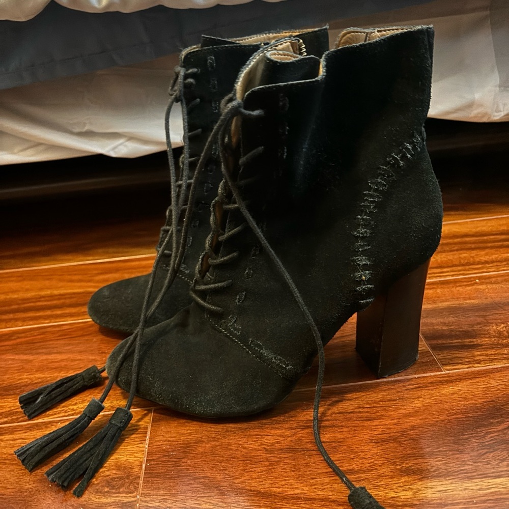 Report suede boots